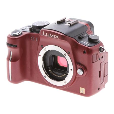 Panasonic Lumix DMC-G1 SLR Digital Camera Body Red