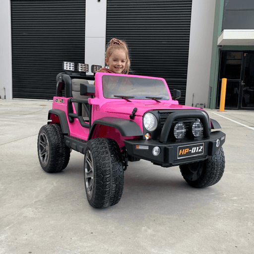 pink kids ride on