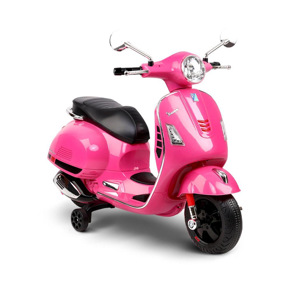 pink kids moped