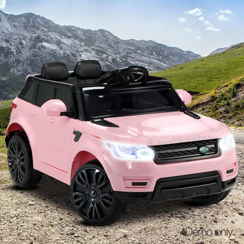 range rover ride on car pink