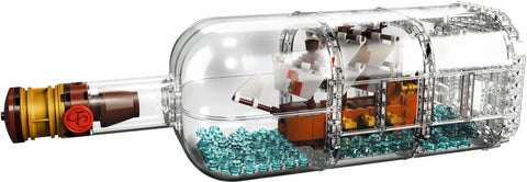 lego ship in a bottle big w