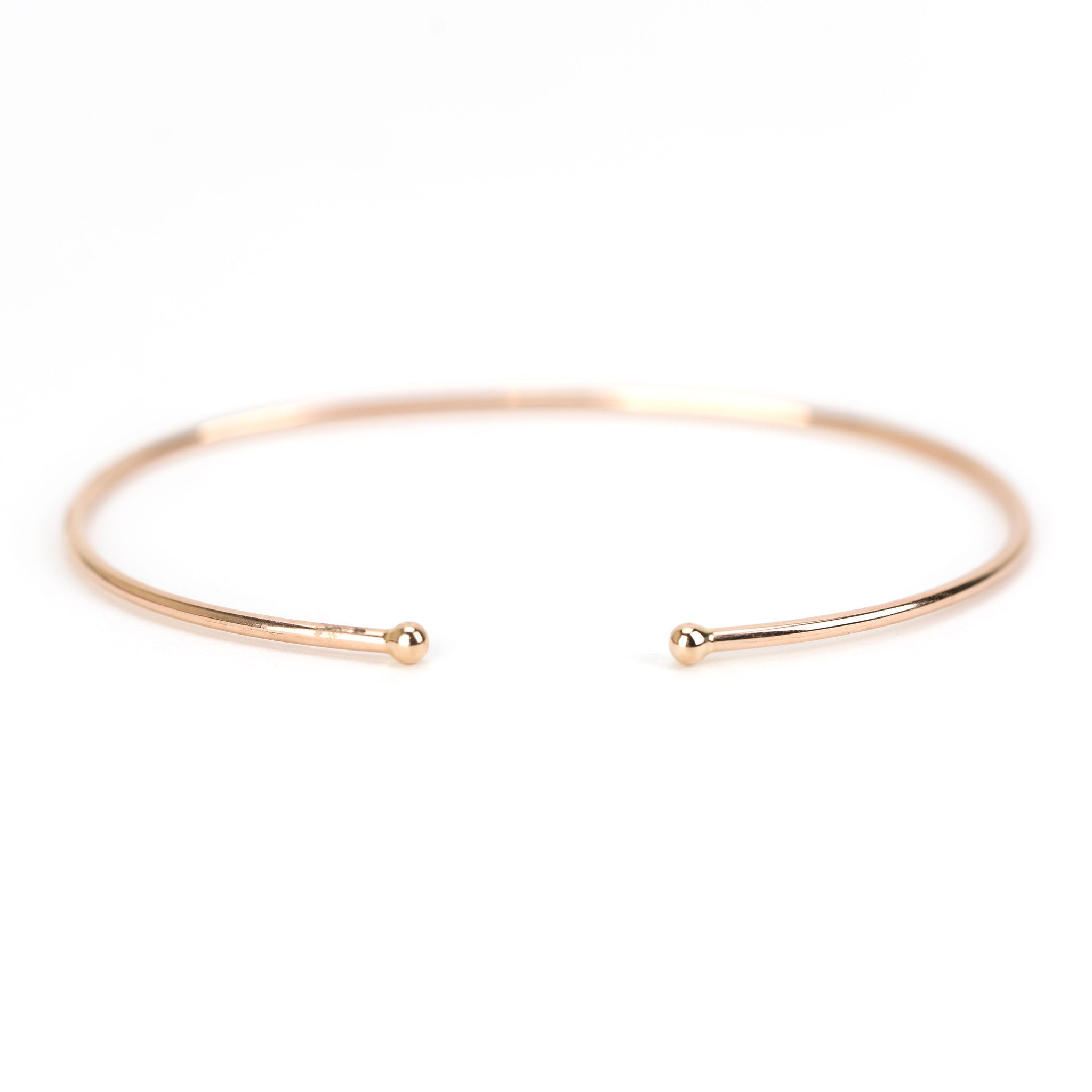 Diamond Reverse Open Cuff Bangle