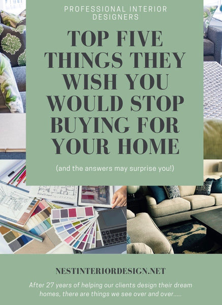 Five Things Designers Wish You Would stop Buying For Your Home – Nest ...