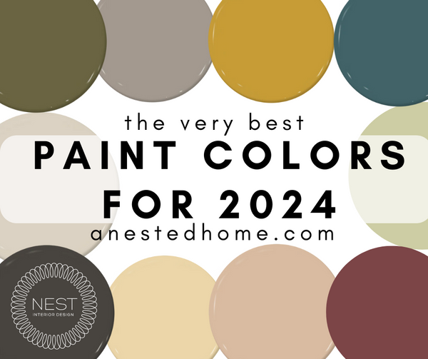 Nest's Paint Color Picks for 2024