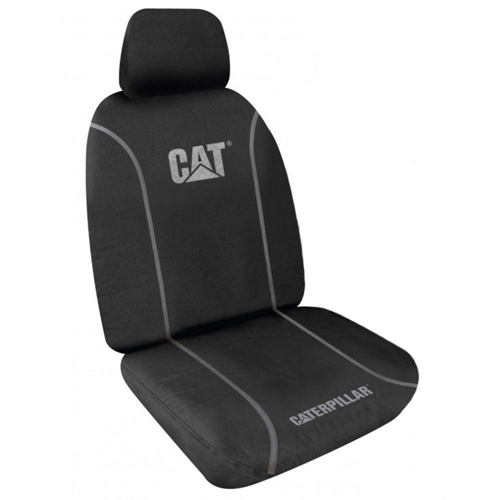 Caterpillar Deep Dish Rubber Floor Mats - CMCATBLKFR - Caterpillar