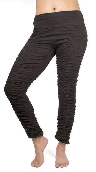 ruched leggings