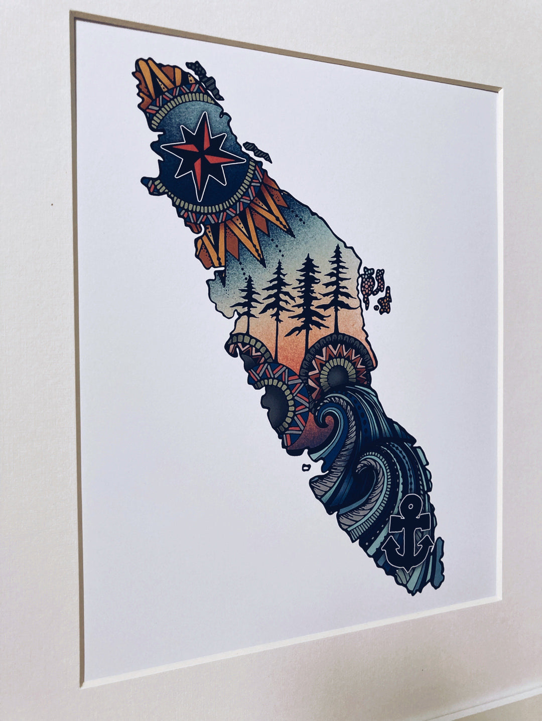 Colourful BC Art Print – West Coast Karma