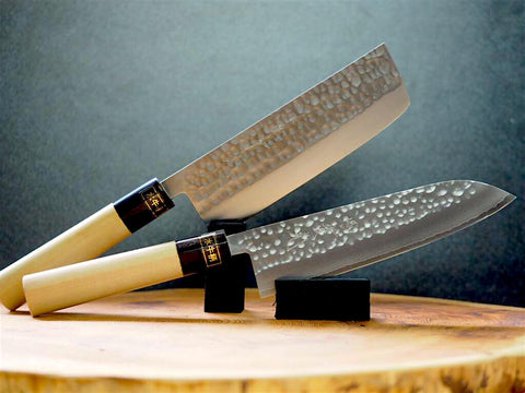 JIKKO Mille-feuille Nakiri knife VG-10 Gold Stainless Steel Japanese  (Vegetable Knife)