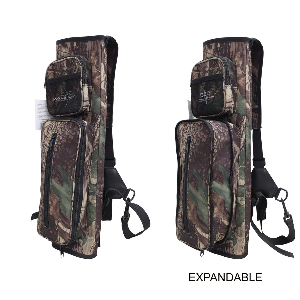 SAS Back Arrow Quiver with Two Front Pockets – Southlandarchery