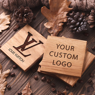 Monogram custom coasters – TheHrdwood