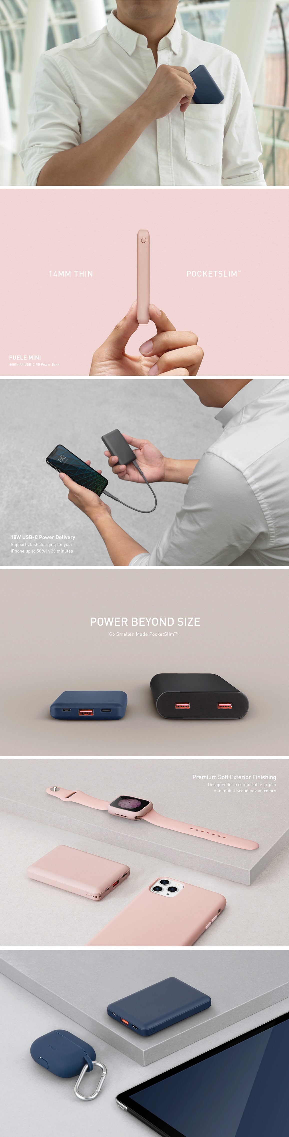 UNIQ Fuele Mini PocketSLim™ Power Bank 