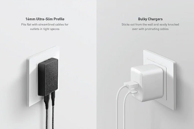 Ultra Slim and Bulky Charger