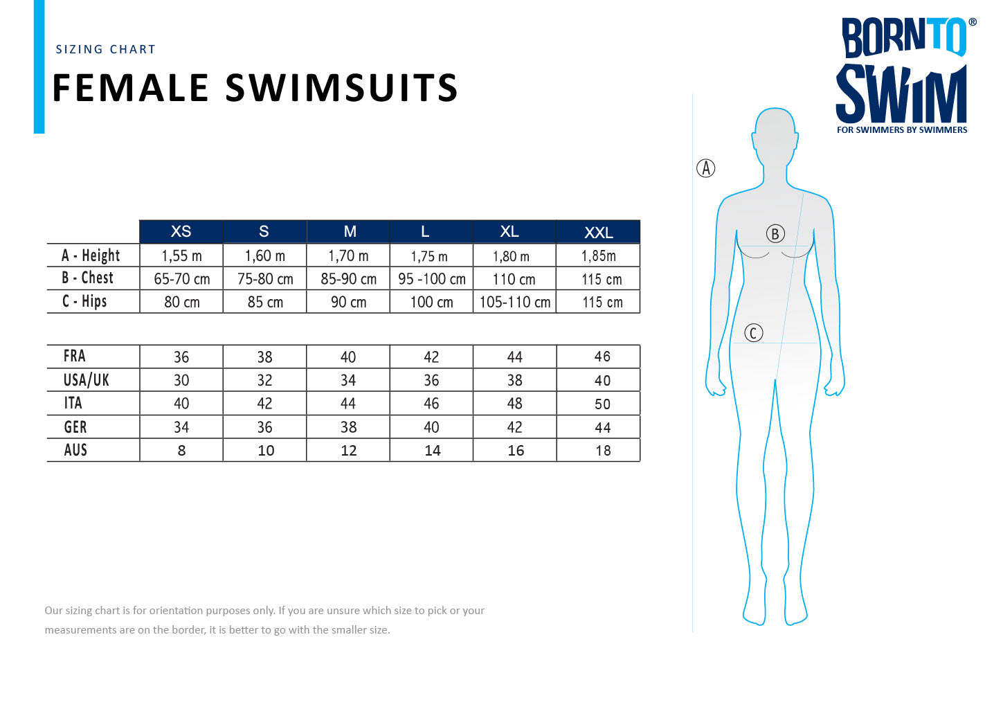 Ralph Bathing Suit Size Chart