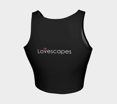 Lovescapes Athletic Crop Top (Loons in Love 03) - Lovescapes Art