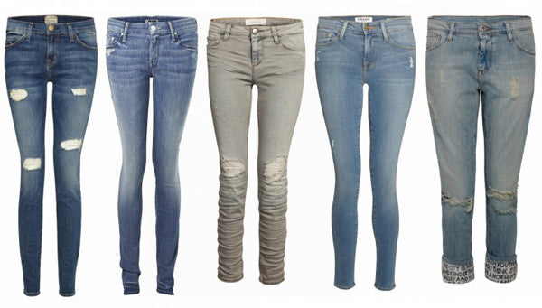 Donna Ida Ripped Jeans, denim, distressed jeans