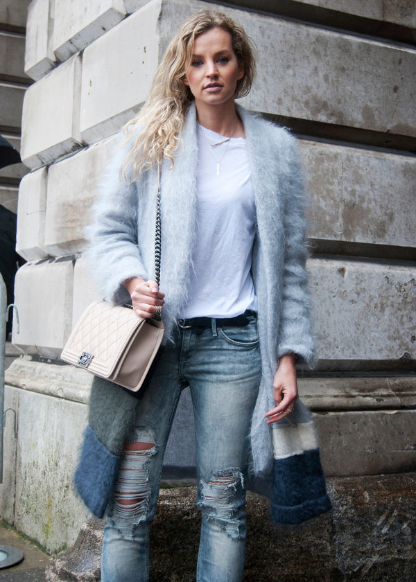 Mint white jeans street style  2014 fashion trends, Fall fashion