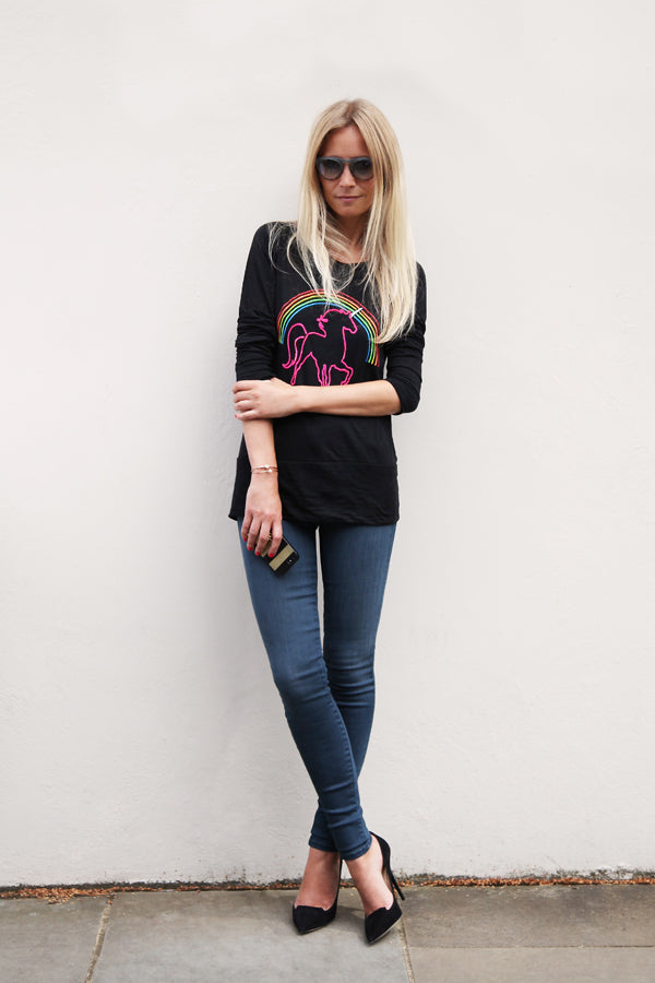 Martha Ward, MarthaMagpie.com, Simeon Farrar Jumper, J Brand Stack Skinny, denim, jeans, skinny jeans, Donna Ida, fashion 