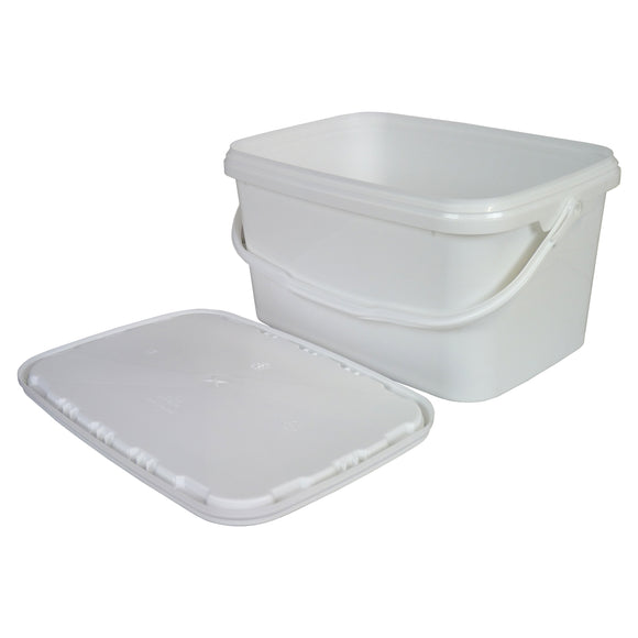 rectangular plastic buckets with lids