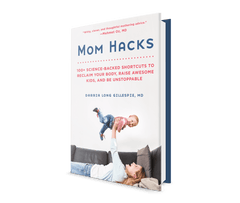 Mom Hacks book on La Belle Bump