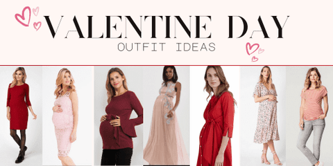 Valentine's Day Maternity Outfits - La Belle Bump