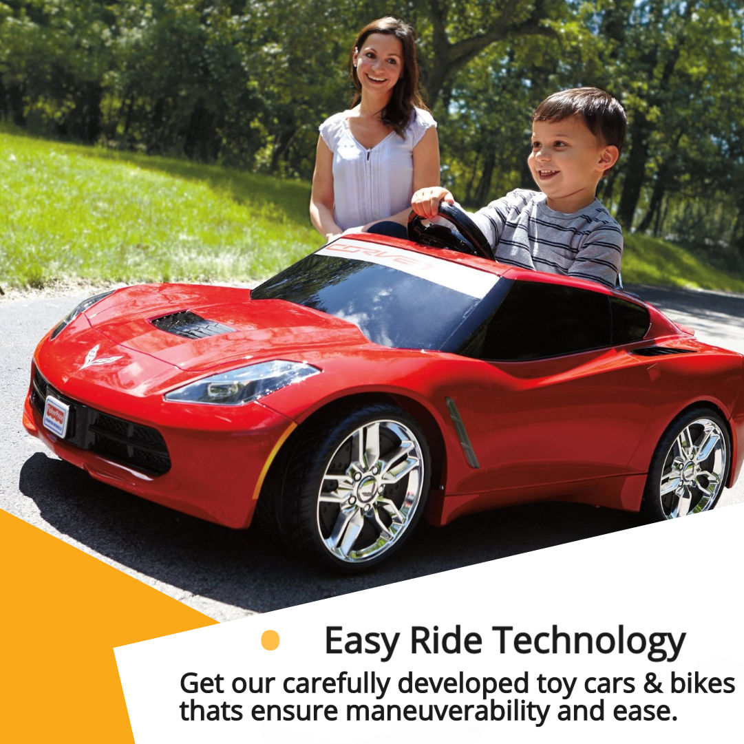 electric toy car with parental control