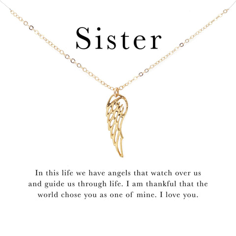 14k gold sister jewelry