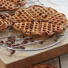 chocolate waffles