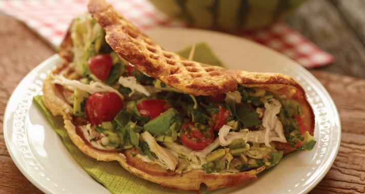 chicken mexicana waffle recipe