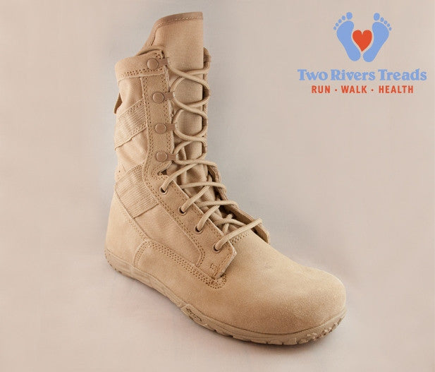 military boots beige