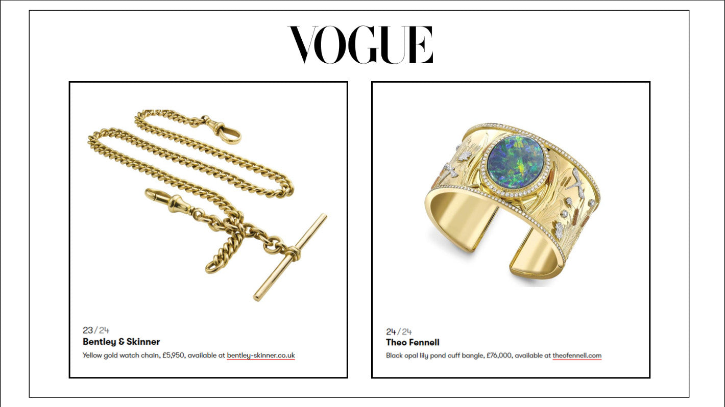 As Seen in British Vogue Article: Vintage Jewellery To Love For A Lifetime