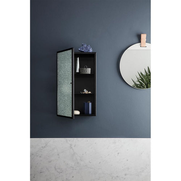 Wall cabinet Haze 35x60x15cm, black - Nordic Design Home