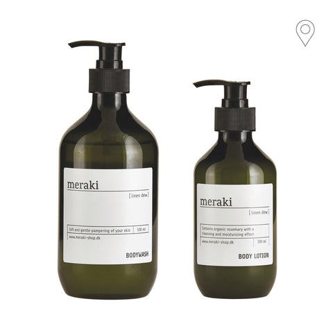 Meraki gift set Linen Dew, for the body - Nordic Design Home
