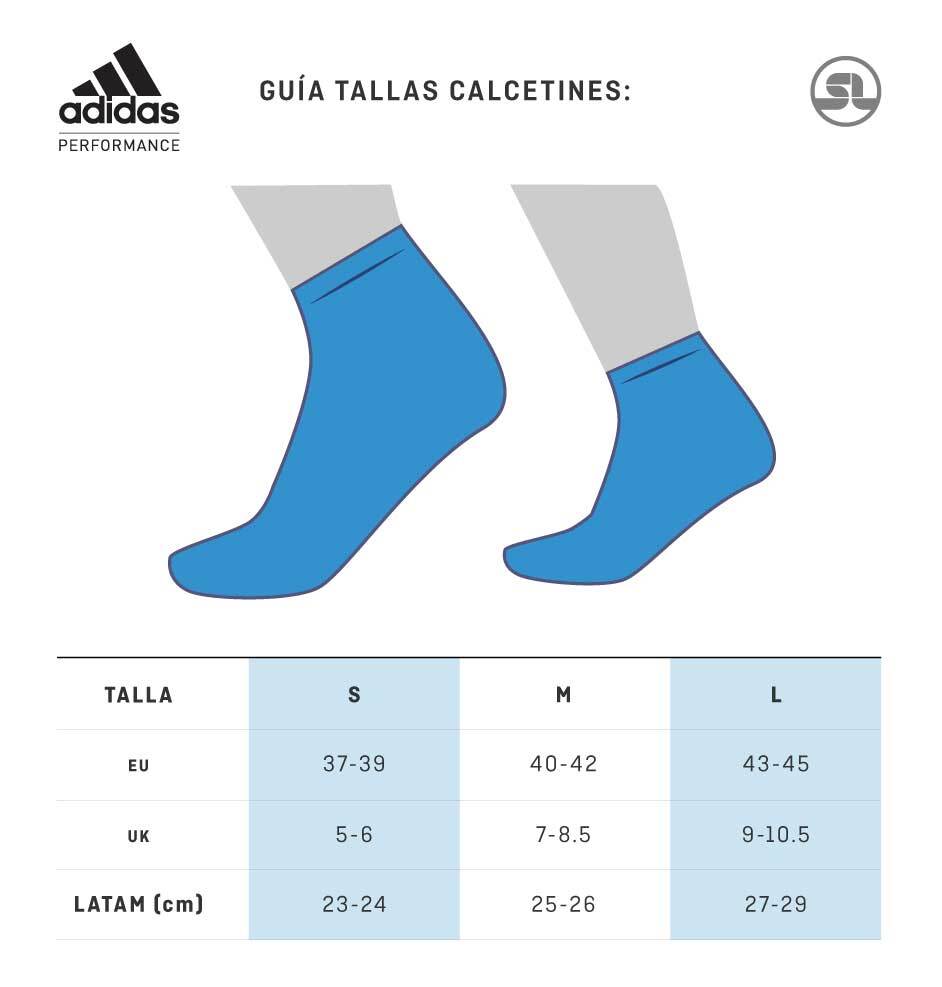 Guia de Tallas Calcetines Hombre