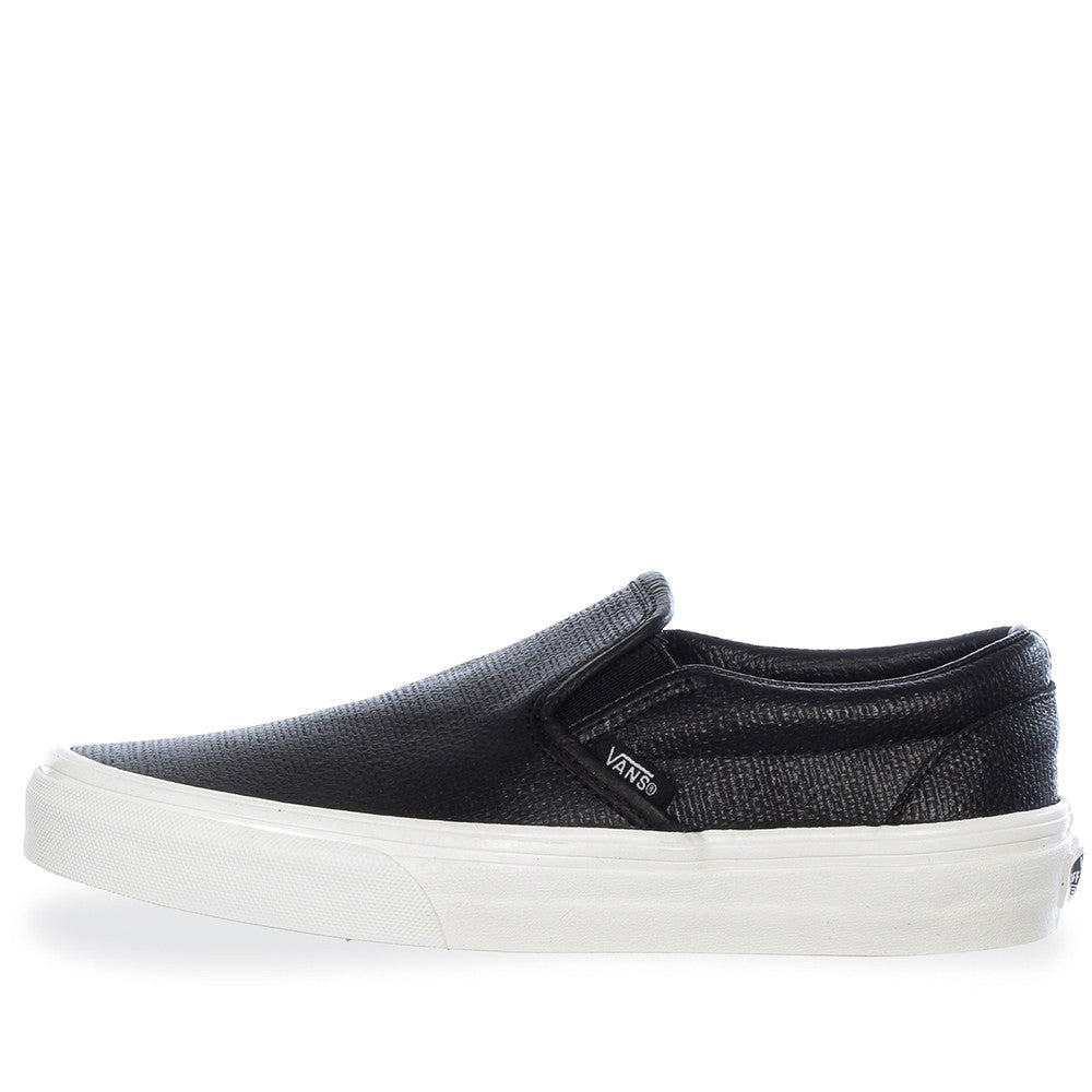 vans slip on piel