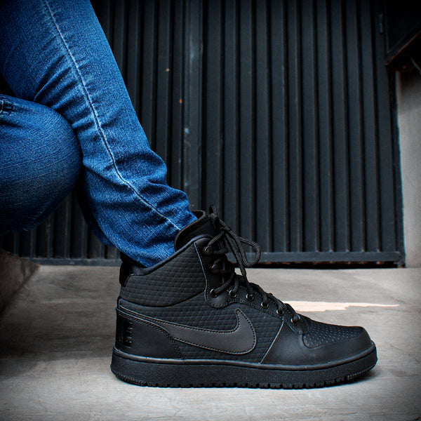 tenis nike de bota negro