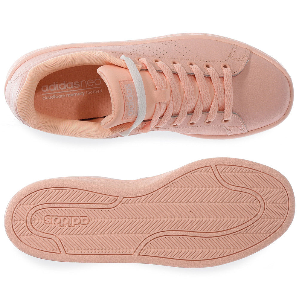 Tenis Adidas CF Advantage - AW3977 - Rosa - Mujer | - Footwear Retail