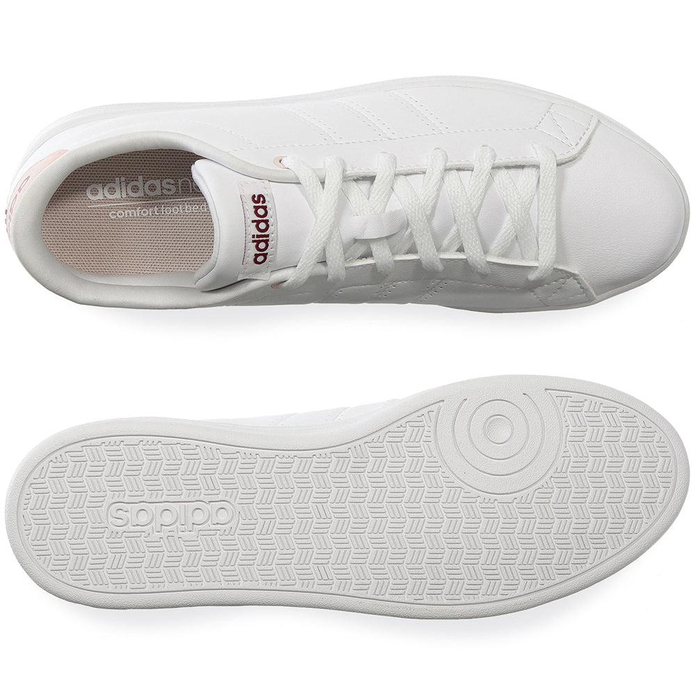 Tenis Adidas Advantage CL QT BB9611 - Blanco - Mujer | Shoelander.com - Footwear Retail