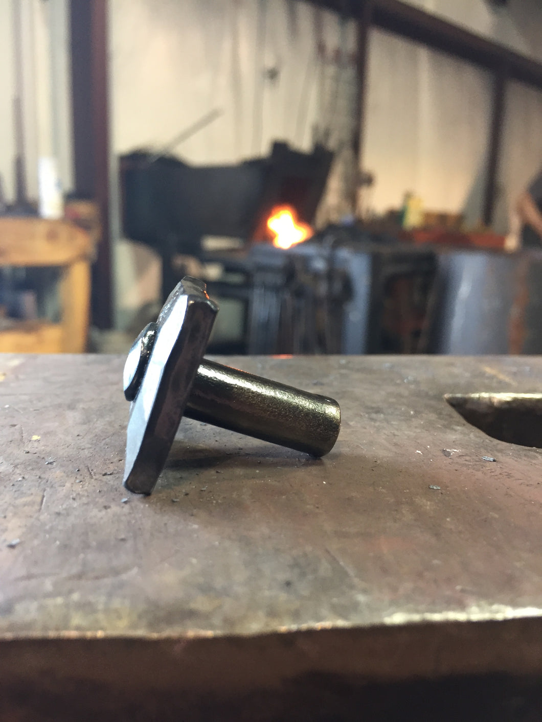 Blacksmith Custom Made Metal Iron Cabinet Hardware Drawer