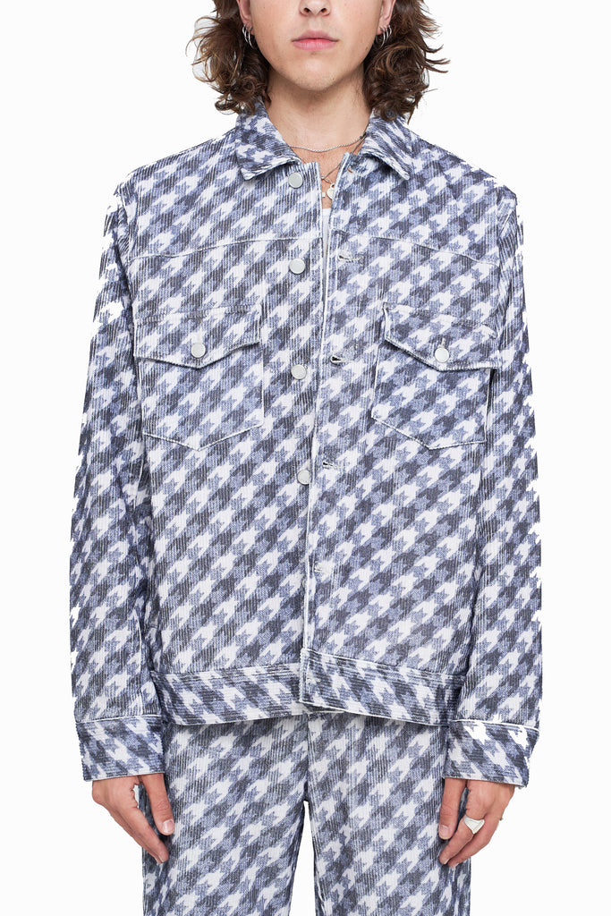 Louis Vuitton SS20 China Exclusive Knit Trucker Jacket - Ākaibu Store