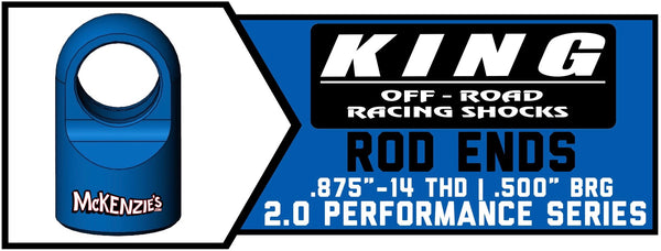 2.0" Rod Ends | .875"-14 THD | KING Shock Performance Series