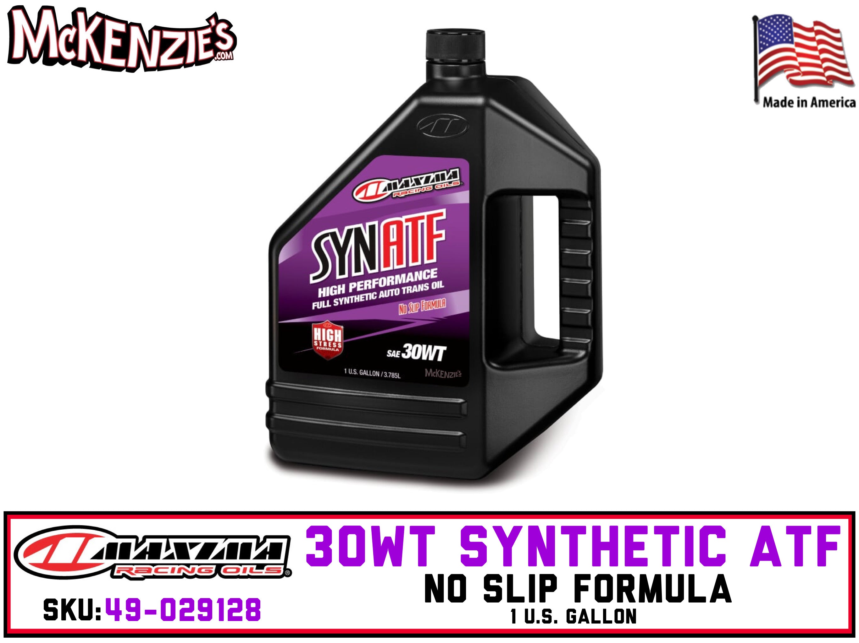30WT Synthetic ATF | Maxima 49-029128 | McKenzie's