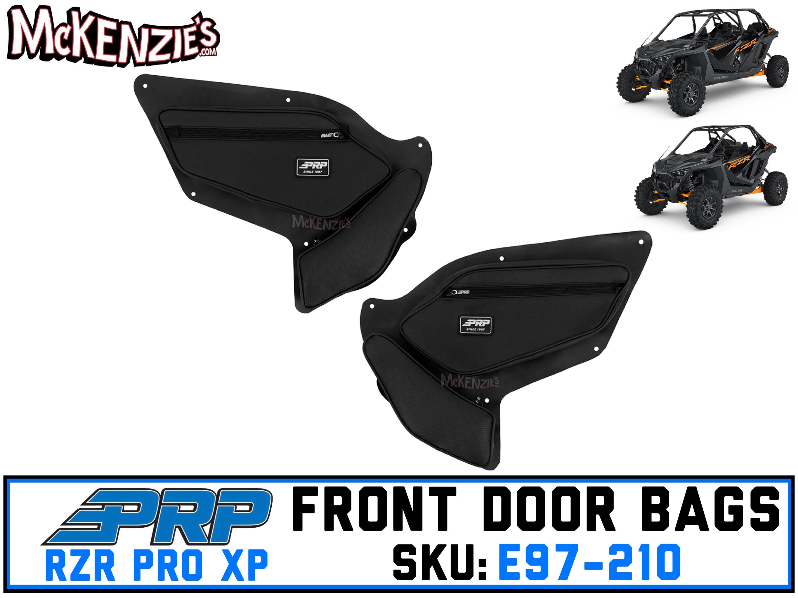 店内全品ﾎﾟｲﾝﾄ2倍!! PRP Seats E93-210 オーバーヘッドバッグ Polaris RZR PRO XP用 