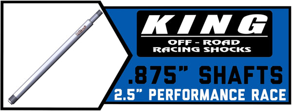 .875" Shock Shafts | 7/8-14 THD | 2.5" King Shock Performance Series