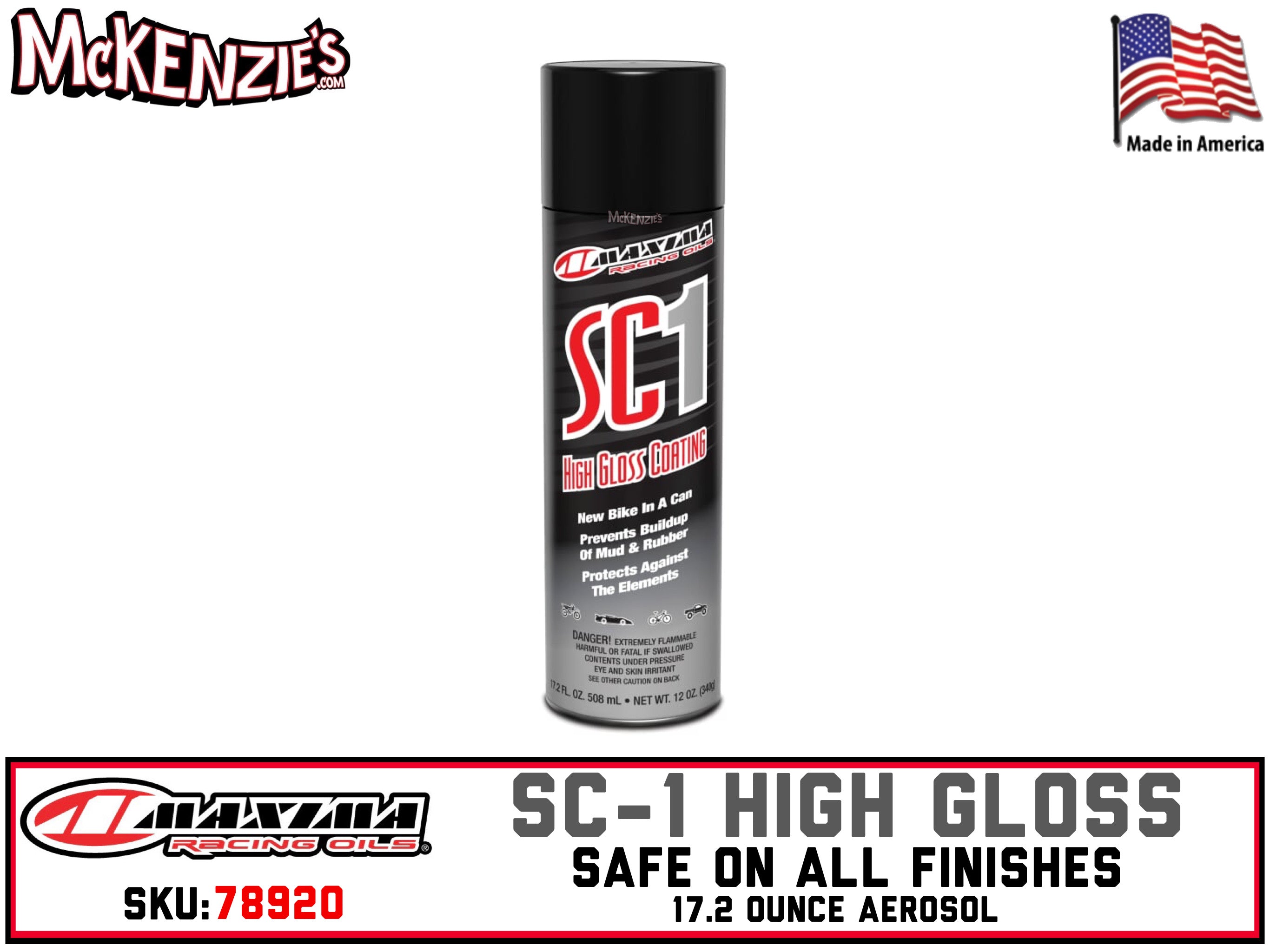 Maxima 78920-3PK SC1 High Gloss Coating 51.6 FL. OZ. 1524 mL - NET