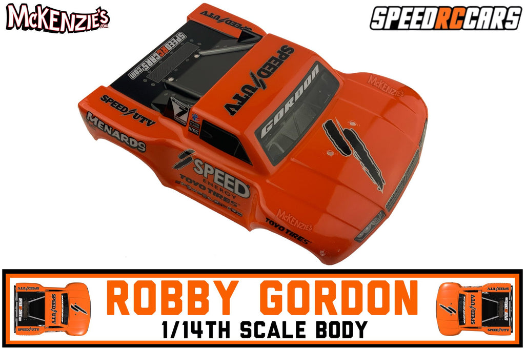 Gewoon doen Overwinnen Afstoten Speed RC Car Body Only | Robby Gordon | 1/14th Scale 4WD | McKenzie's