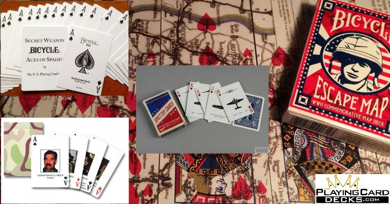 Playing Cards as Weapons of War - PlayingCardDecks.com