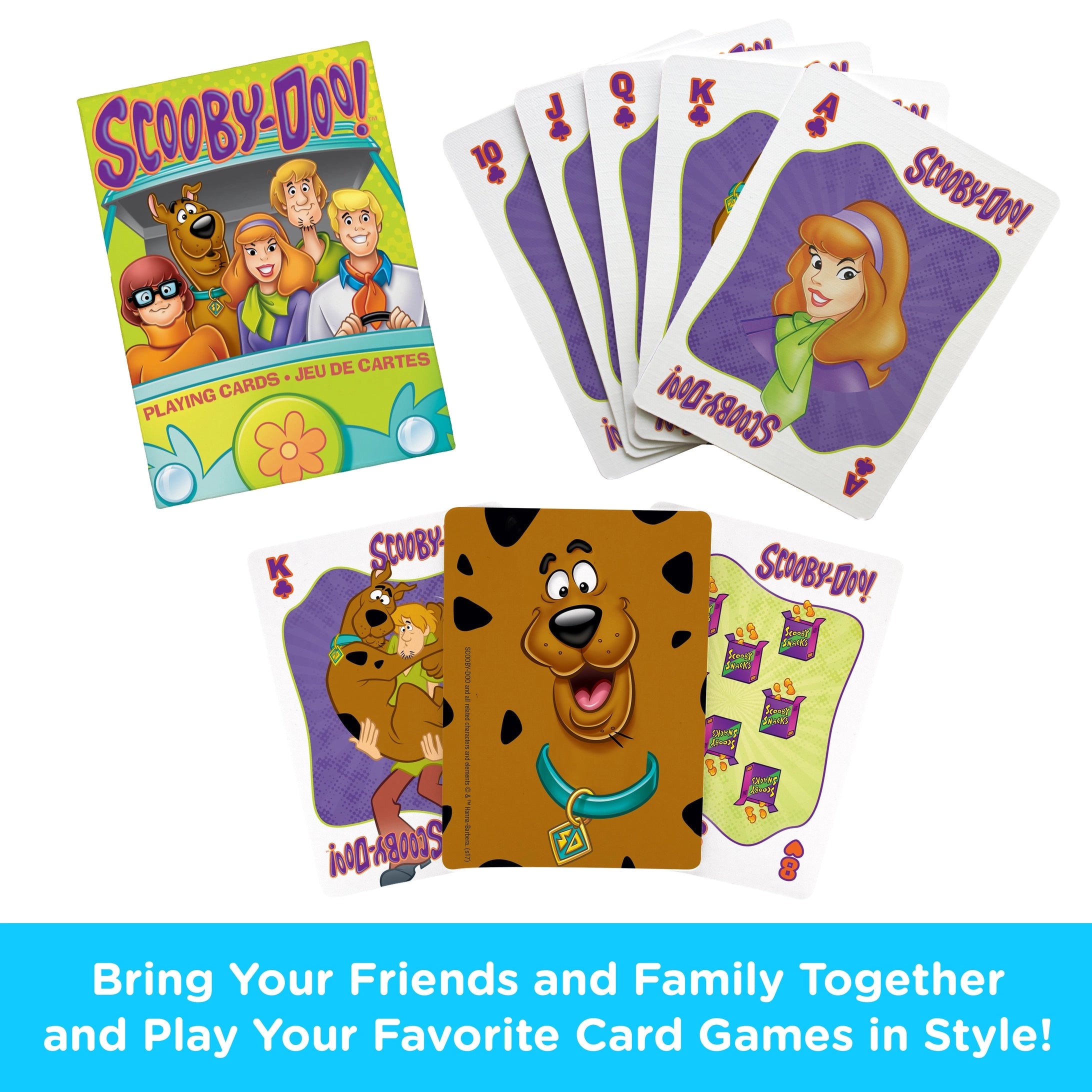 Scooby Doo Playing Cards - Hop Aboard the Mystery Machine