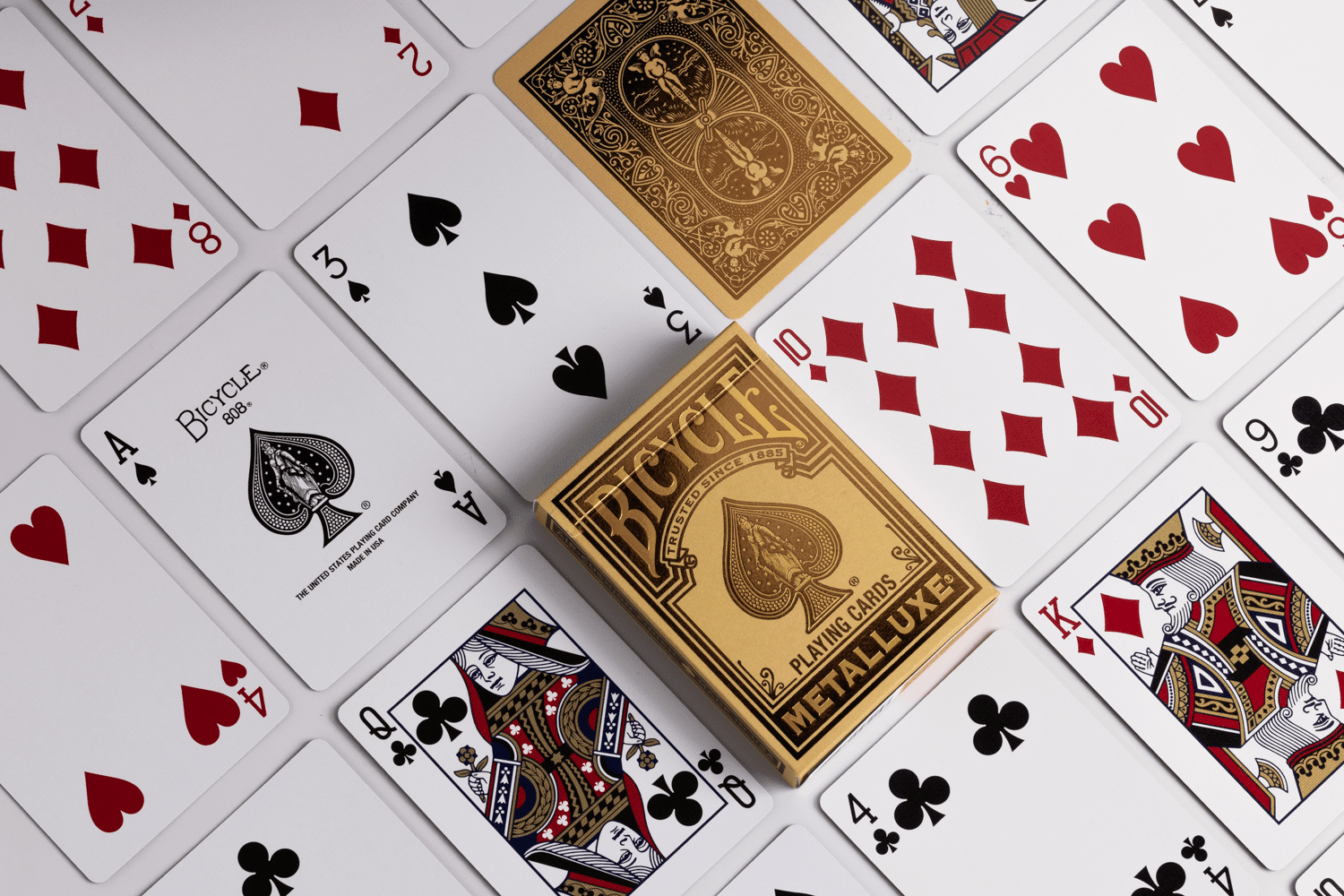 Bicycle Metalluxe Gold Playing Cards