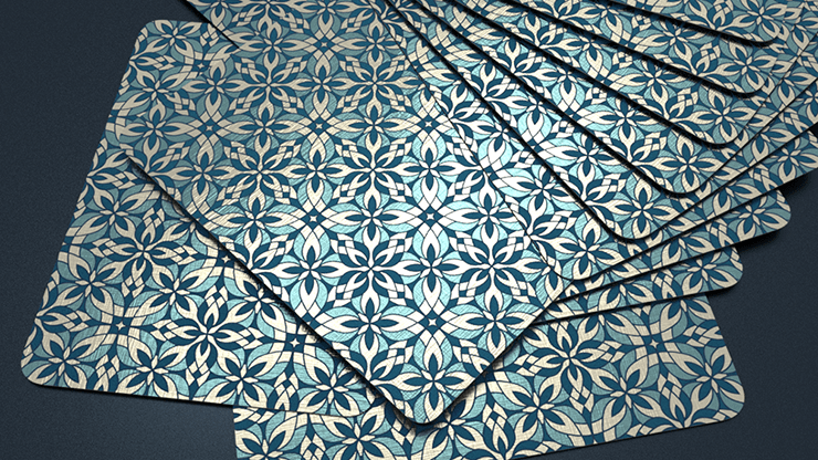 Varius Teal Playing Cards Cartamundi
