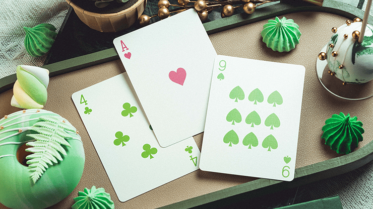 Glace Playing Cards Green TWPCC